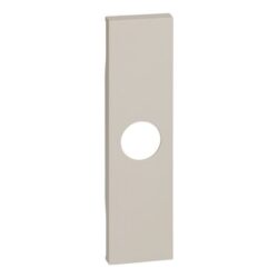 Enjoliveur prise TV sable 1 module KM08, finition beige