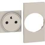 BTICINO - Living Now enjo prise affleurante 2P+T sable 2 modules pour prise de courant - KM55F