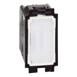 Interrupteur inverseur 10AX 1 module K4004, configuration visible