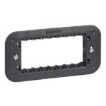 BTICINO - Living Now support à vis 4 modules avec coque de protection - K4704