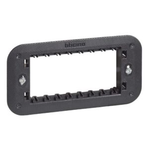 BTICINO - Living Now support à vis 4 modules avec coque de protection - K4704