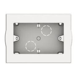 BTICINO - LivingLight - Boîte apparente 3 modules blanc - 503BI