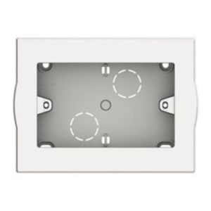 BTICINO - LivingLight - Boîte apparente 3 modules blanc - 503BI