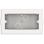 BTICINO - LivingLight - Boîte apparente 4 modules blanc - 504BI