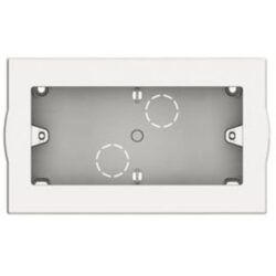 BTICINO - LivingLight - Boîte apparente 4 modules blanc - 504BI