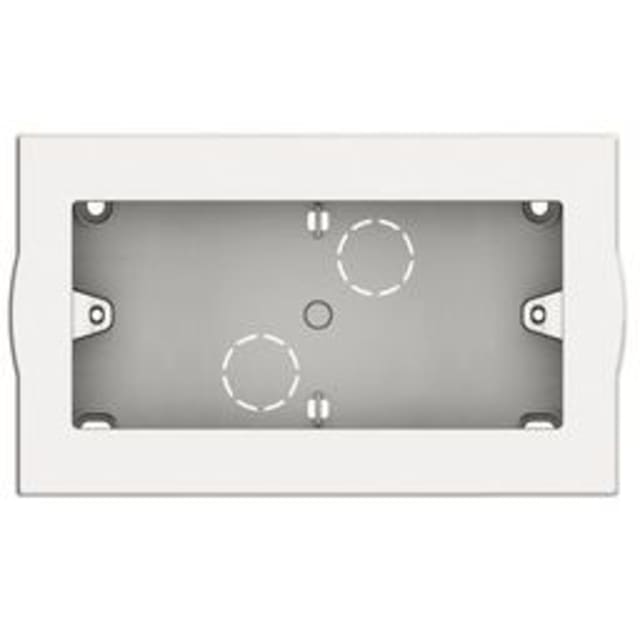 BTICINO - LivingLight - Boîte apparente 4 modules blanc - 504BI BTICINO - LivingLight - Boîte apparente 4 modules blanc - 504BI