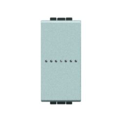 BTICINO - LivingLight - Interrupteur unipolaire axial 16AX 250V 1 module bornes auto Tec - NT4051A