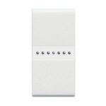 BTICINO - LivingLight - Inverseur axial 16AX 250V 1 module bornes auto blanc - N4054