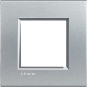 BTICINO - LivingLight - Plaque rectangulaire 2 modules Tech - LNA4802TE
