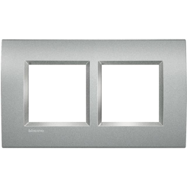 BTICINO - LivingLight - Plaque rectangulaire 2x2 modules 57mm Tech - LNA4832M2TE BTICINO - LivingLight - Plaque rectangulaire 2x2 modules 57mm Tech - LNA4832M2TE
