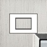 BTICINO - LivingLight - Plaque rectangulaire 3 modules acier brossé - LNA4803ACS