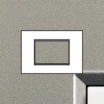 BTICINO - LivingLight - Plaque rectangulaire 3 modules avenue - LNA4803AE