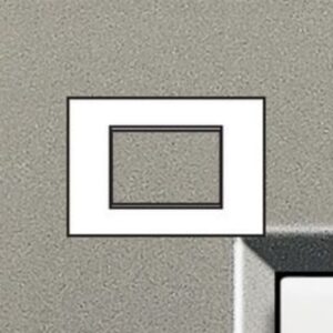 BTICINO - LivingLight - Plaque rectangulaire 3 modules avenue - LNA4803AE