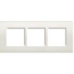 BTICINO - LivingLight - Plaque rectangulaire 3x2 modules 57mm blanc - LNA4832M3BI