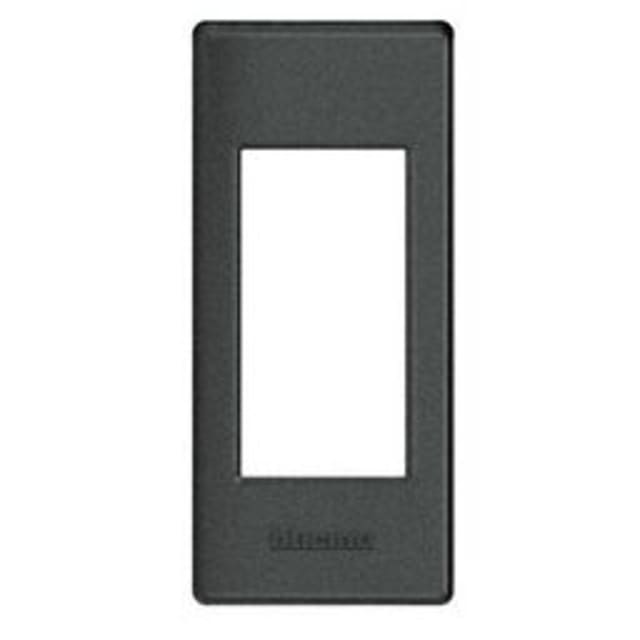 BTICINO - LivingLight - Support plaque profilé 1 module anthracite - LND4811AR BTICINO - LivingLight - Support plaque profilé 1 module anthracite - LND4811AR