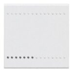 BTICINO - LivingLight - Touche bascule haute luminos. 2 modules blanc - N4915M2LN