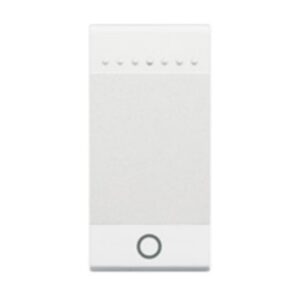 BTICINO - LivingLight - Touche éclairage 1mod blanc - N4915AN
