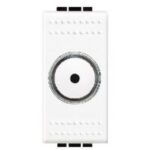 BTICINO - LivingLight - Variateur rotatif 60-500VA résistif 1 modules blanc - N4402N