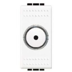 BTICINO - LivingLight - Variateur rotatif 60-500VA résistif 1 modules blanc - N4402N