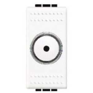 BTICINO - LivingLight - Variateur rotatif 60-500VA résistif 1 modules blanc - N4402N