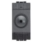 BTICINO - LivingLight - Variateur rotatif 60-500VA résistif 2 modules anthracite - L4402N