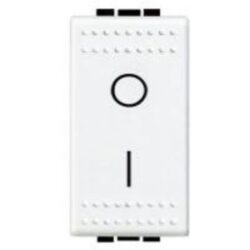 BTICINO - LivingLight - interrupteur 2P 16AX 250V 1 module blanc - N4002N