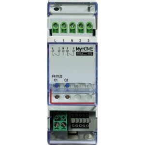 BTICINO - MH - actuator 2 relais - 2 modules - 6A - F411U2