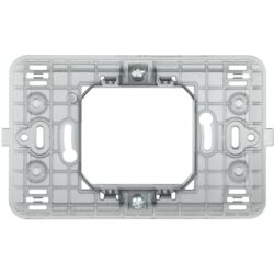 BTICINO - Matix support large en 2 modules fixation à vis pour plaques de finition type AM - 500S/23A