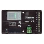 BTICINO - Module phonique Sfera - universel - pour 8 boutons d'appels - système 2 fils - 346991