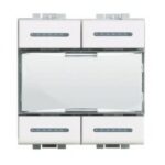 BTICINO - My Home - commande de scénario - 2 modules Light - N4680