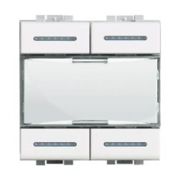 BTICINO - My Home - commande de scénario - 2 modules Light - N4680 BTICINO - My Home - commande de scénario - 2 modules Light - N4680