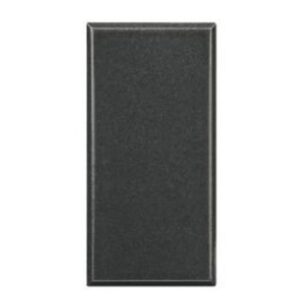 BTICINO - Obturateur Axolute - 1 module - gris foncé - HS4950