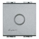 BTICINO - Obturateur Light Tech - arrondie - avec empreinte défonçable diamètre 14 mm - NT4951