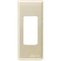 BTICINO - Plaque de finition Magic - enclipsable - pour réf. 5367R - 30x70 mm - oxydal - 5367/1X