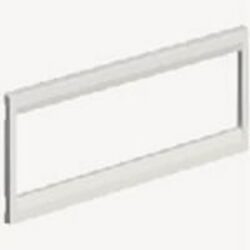 BTICINO - Plaque de finition blanc pour châssis Multibox 16135 - 16136F/6