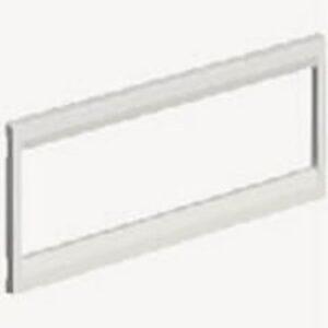 BTICINO - Plaque de finition blanc pour châssis Multibox 16135 - 16136F/6