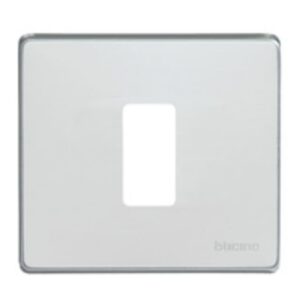 BTICINO - Plaque de recouvrement Magic - 1 module - pour réf. 500S/1/ 500S/1V - Oxydal - 500/1/X