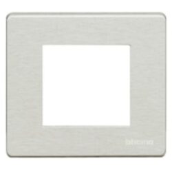BTICINO - Plaque de recouvrement Magic - 2 modules - pour support réf. 500S/2AV - Ivoire - 500/2A/R