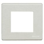 BTICINO - Plaque de recouvrement Magic - 2 modules - pour support réf. 500S/2AV - Oxydal - 500/2A/X