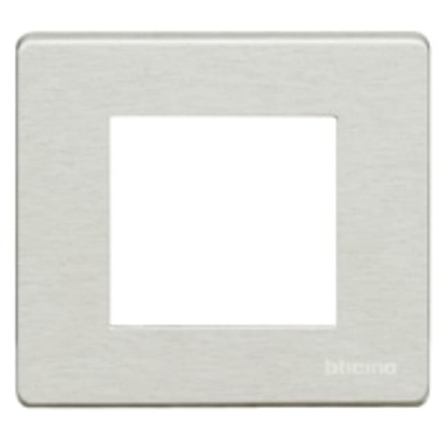 BTICINO - Plaque de recouvrement Magic - 2 modules - pour support réf. 500S/2AV - Oxydal - 500/2A/X BTICINO - Plaque de recouvrement Magic - 2 modules - pour support réf. 500S/2AV - Oxydal - 500/2A/X
