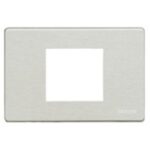 BTICINO - Plaque de recouvrement Magic - 2 modules - pour support réf. 503S/2A - Oxydal - 503/23A/X