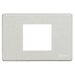 BTICINO - Plaque de recouvrement Magic - 2 modules - pour support réf. 503S/2A - Oxydal - 503/23A/X