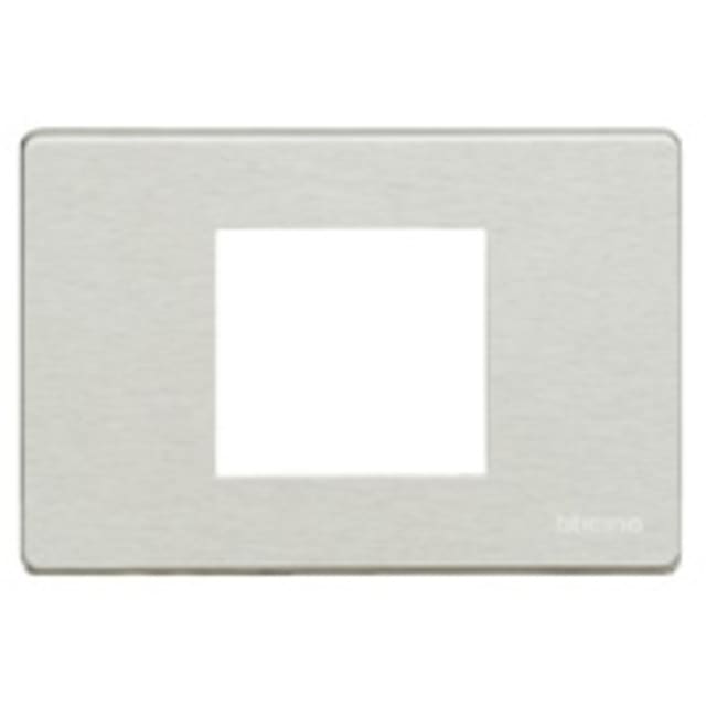 BTICINO - Plaque de recouvrement Magic - 2 modules - pour support réf. 503S/2A - Oxydal - 503/23A/X BTICINO - Plaque de recouvrement Magic - 2 modules - pour support réf. 503S/2A - Oxydal - 503/23A/X