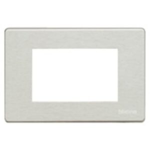 BTICINO - Plaque de recouvrement Magic - 3 modules - pour support réf. 503SA - Oxydal - 503/3A/X