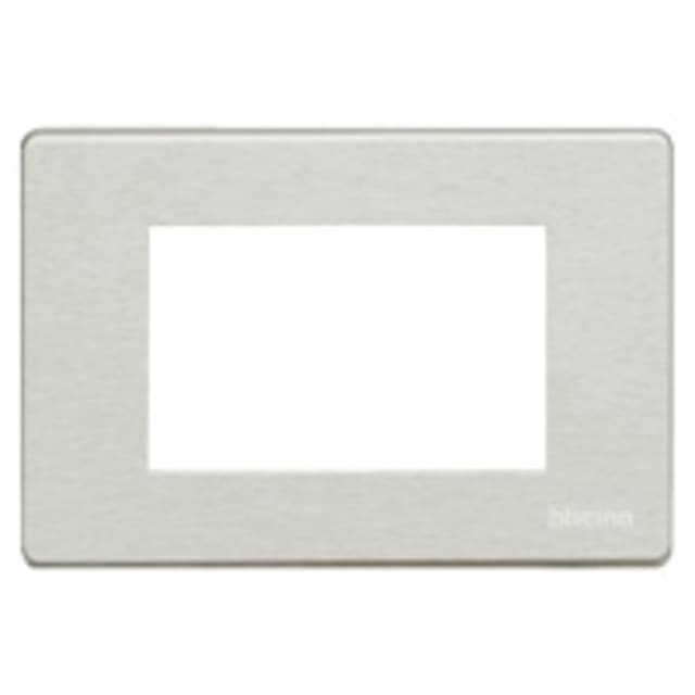 BTICINO - Plaque de recouvrement Magic - 3 modules - pour support réf. 503SA - Oxydal - 503/3A/X BTICINO - Plaque de recouvrement Magic - 3 modules - pour support réf. 503SA - Oxydal - 503/3A/X