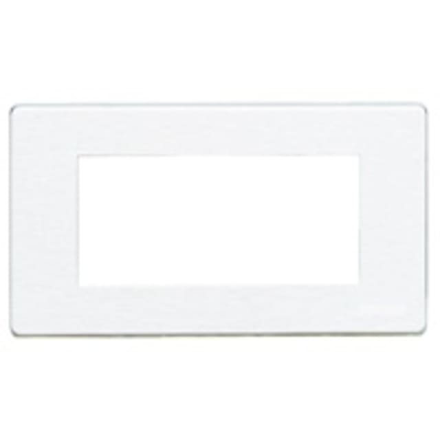 BTICINO - Plaque de recouvrement Magic - 4 modules - pour réf. 504S/ 504SA - Ivoire - 504/4A/R BTICINO - Plaque de recouvrement Magic - 4 modules - pour réf. 504S/ 504SA - Ivoire - 504/4A/R