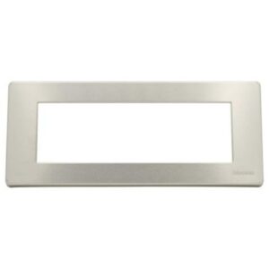 BTICINO - Plaque de recouvrement Magic - 6 modules - pour support réf. 506LSA - Oxydal - 506L/6A/X