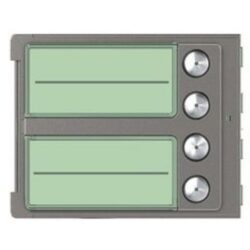 BTICINO - Plaque frontale 352000 4 boutons Robur - 352045