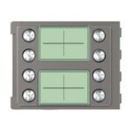 BTICINO - Plaque frontale 352100 8 boutons Robur - 352185