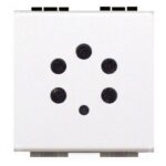 BTICINO - Prise Light Belgacom - raccordement 5 pins - 2 modules - N4237
